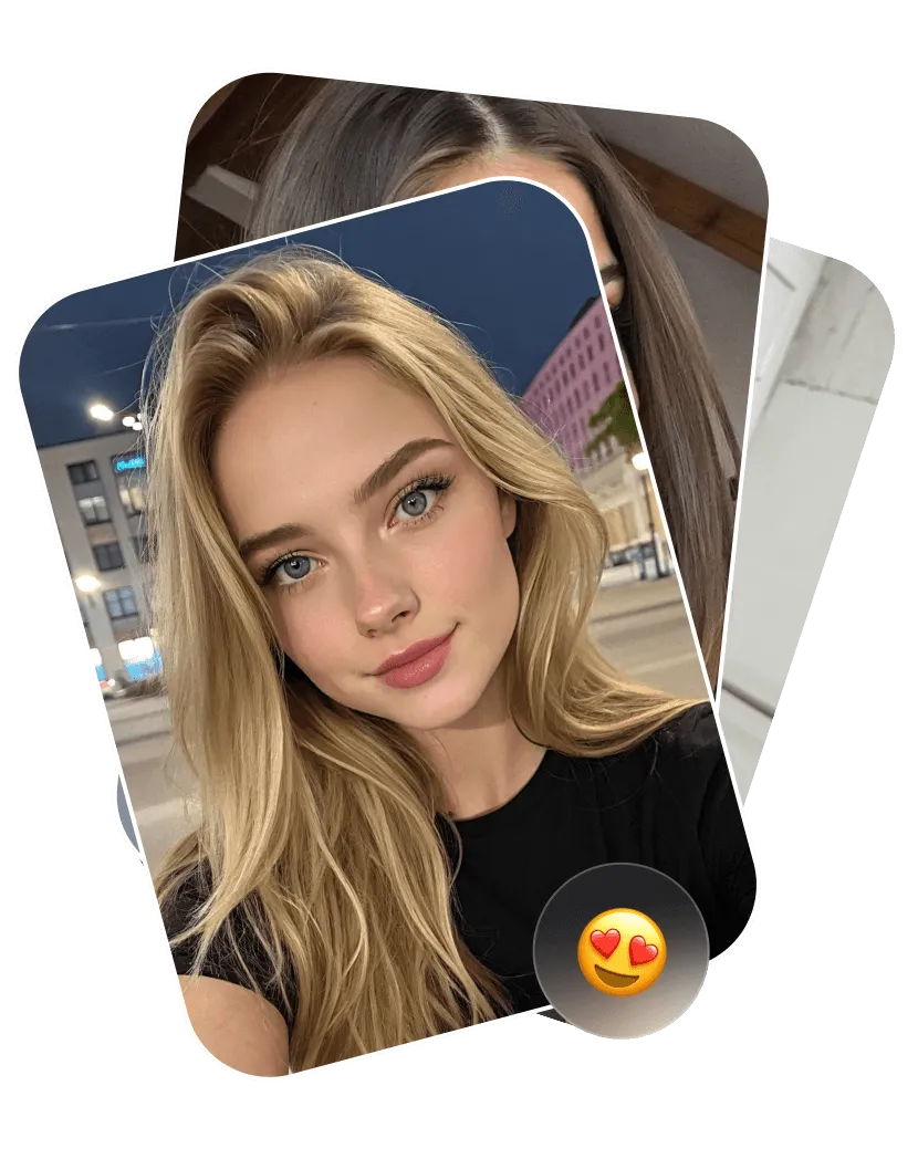 Chica sonriendo durante una llamada