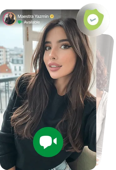 Chica esperando chat