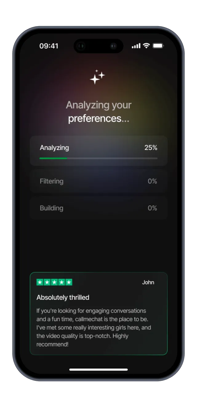Instellingen scherm in video app
